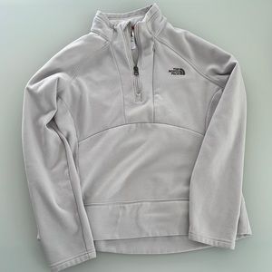 Womens Quarter Zip North Face Pullover size Medium